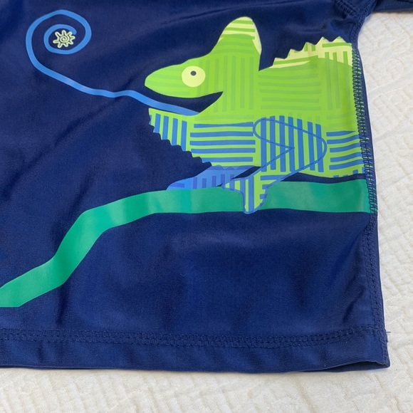 12-18m (4/$20) UV Skins Iguana Rashguard Swim Top - Picture 2 of 12